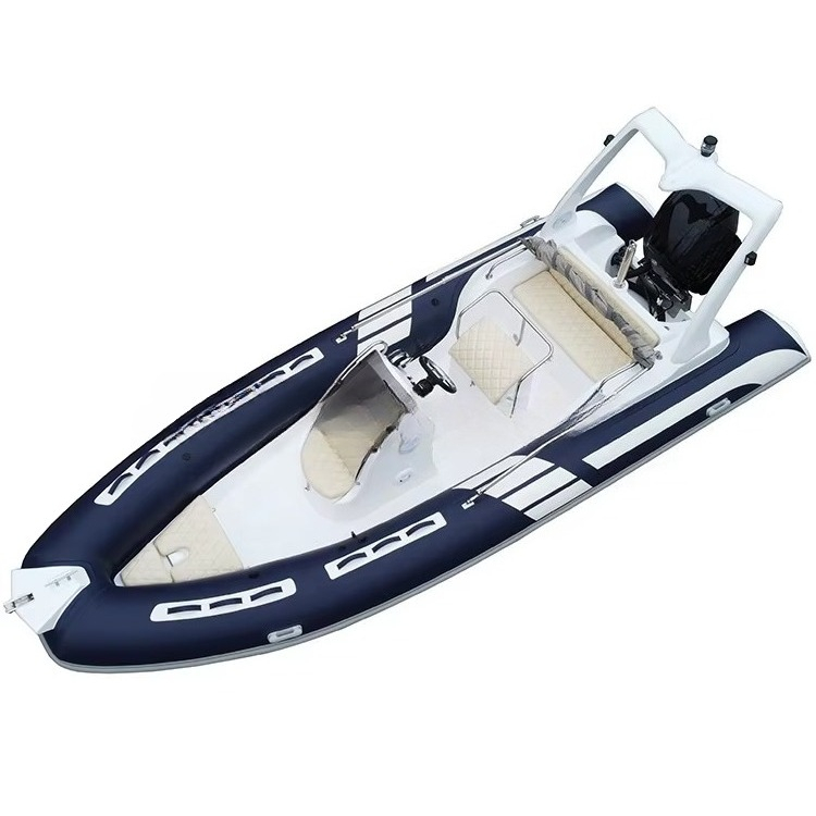 Blauwe 19 voet PVC luchtponton - Fishing Boat Fiberglass recensie en prijs