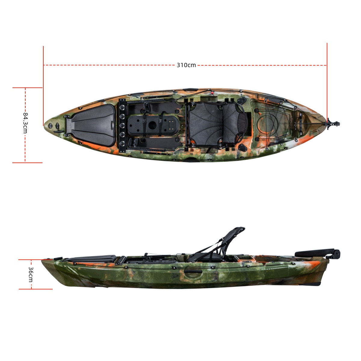 LSF Eersteklas Enkelzitters Vi - Fishing Boat Seat recensie en prijs