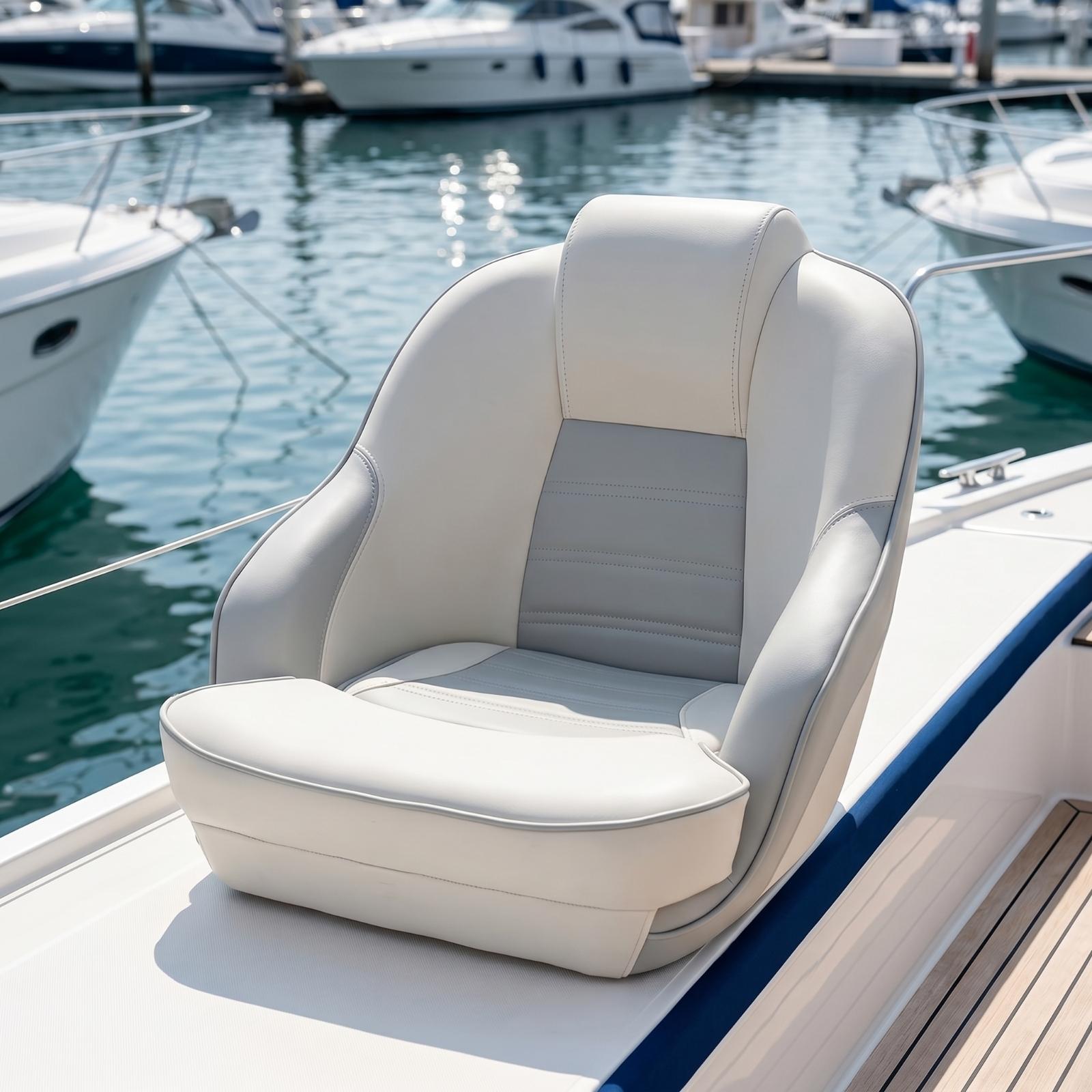 Marine kapiteinsstoel met hoge - Fishing Boat Seat recensie en prijs
